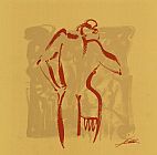 Body Language II (gold) by Alfred Gockel